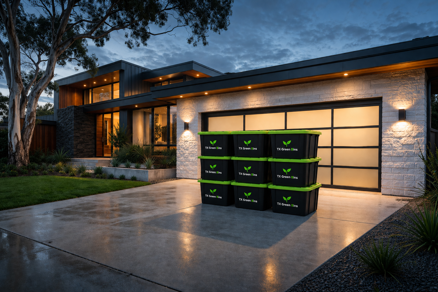 Clean modern home ready for moving